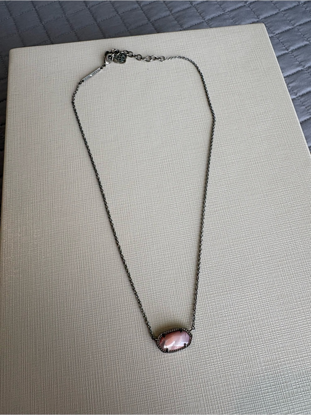Elisa Silver Pendant Necklace